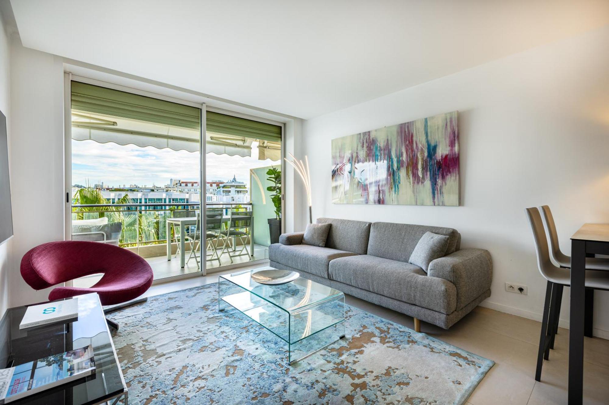 Agence Des Residences - Appartements Prives Du 45 Croisette- Prestige Cannes Cameră foto