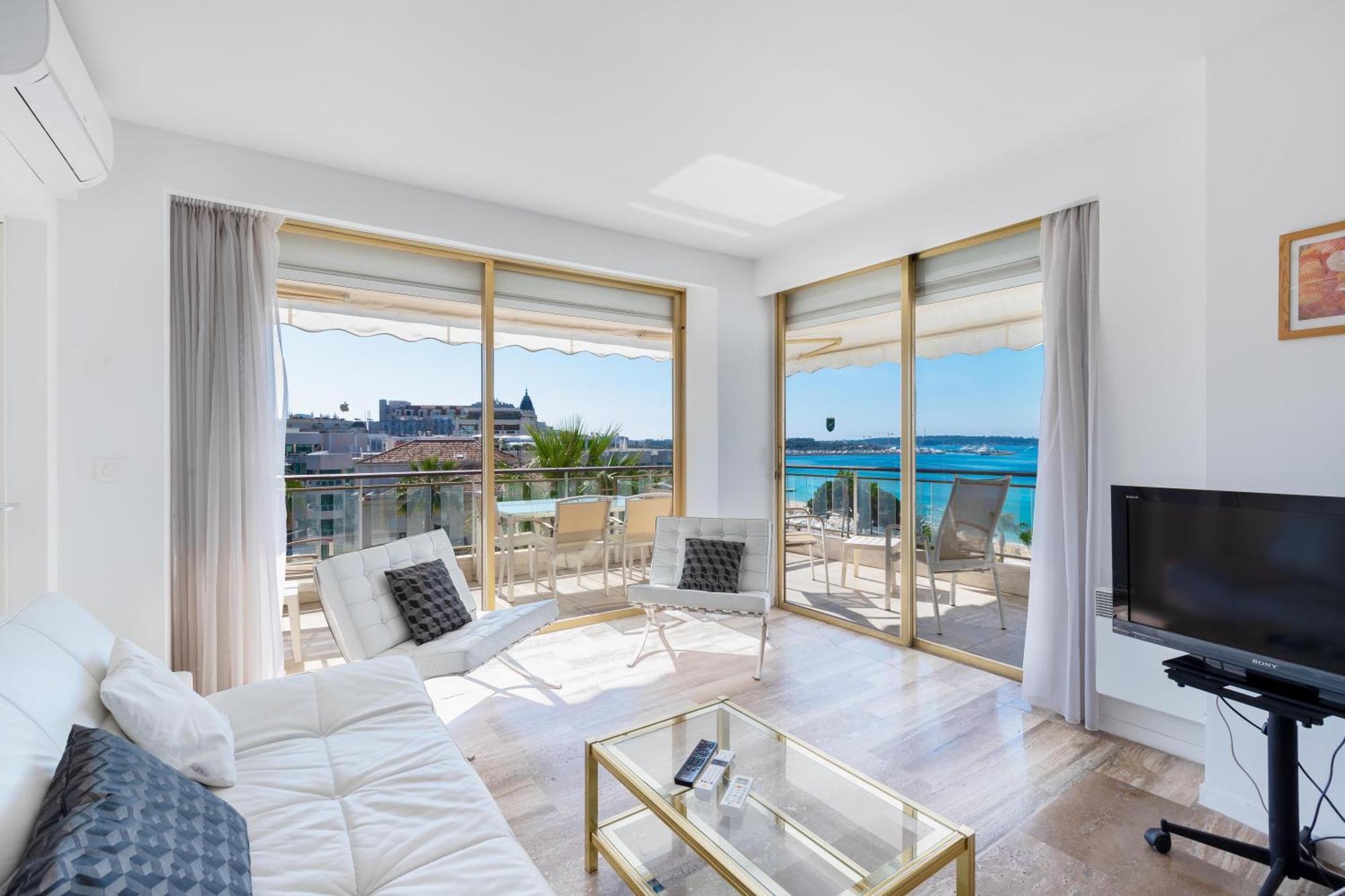 Agence Des Residences - Appartements Prives Du 45 Croisette- Prestige Cannes Cameră foto