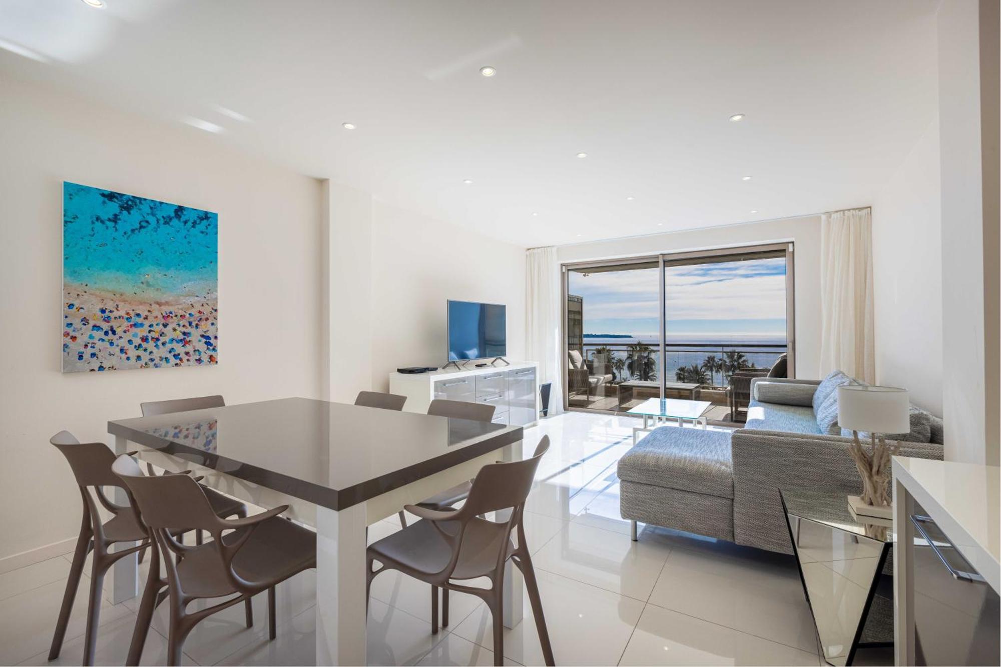 Agence Des Residences - Appartements Prives Du 45 Croisette- Prestige Cannes Cameră foto